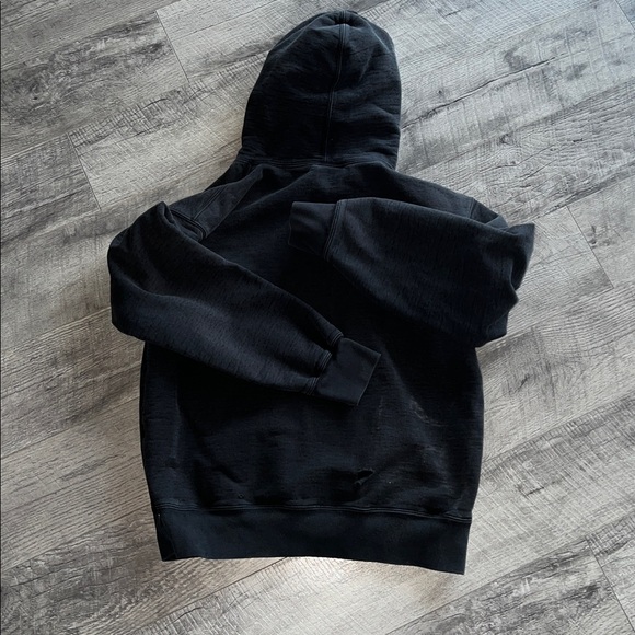 Supreme Black Hoodie with Artistic Print - Picture 5 of 8